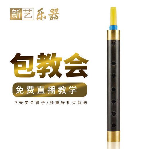 新艺（xinyi）乐器 专业乌木管子乐器催泪管初学者成人专业演奏管乐 升级款催泪管（不定调）+8大赠品