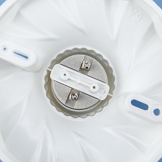 Hesdige E27 screw large base flame-retardant and high-temperature resistant lamp holder ceramic flat lamp holder hardware flat-mounted lamp holder for factory building 6 pieces/piece Beijing warehouse flash delivery JG-829