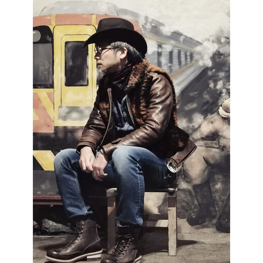 Kaban Western Cowboyhut Männer und Frauen großer Kopfkreis 60 cm Sommer Outdoor Wanderhut Retro großer Top-Hut-Kaffee großer Hut 61 cm geeignet für Big Head Circle 59-62 cm
