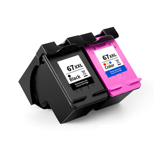 Natalie HP 47 ink cartridges for HP DeskJet 4877 4828 4829 4825 4826 Printer ink cartridges Black transparent continuous spray Ink can be added 5000 pages with ink