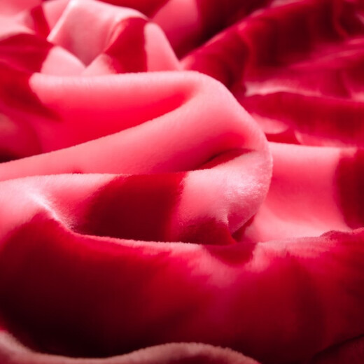 南极人大红色结婚庆毛毯双层加厚10斤毛毯秋冬季盖毯拉舍尔结婚毯子双人大被子陪嫁送礼 CC-655大红（红双喜）【双层加厚毯】 200*230cm【约12斤】