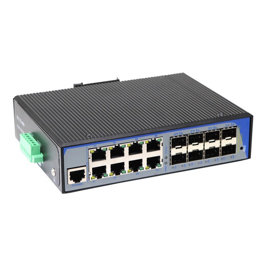 Interrupteur géré de qualité industrielle AOPRE Gigabit Multi-optique réseau multi-électrique réseau convergé de fibre optique convertisseur CORE STANT T688GS-M-SFP 8 OPTICAL 8 ELECTRICAL