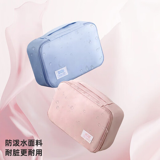 Lohas travel cosmetic bag, large-capacity portable toiletry and skin care product storage bag, a must-have artifact for women traveling on business