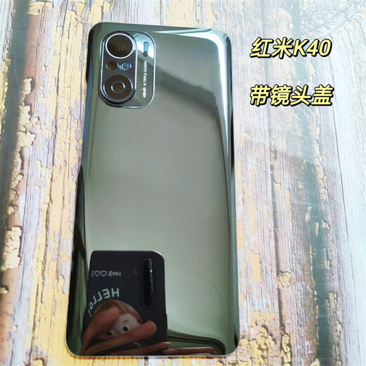 X适用于红米K40纯原玻璃后盖k40Pro原厂电池盖手机壳原装玻璃后壳 红米K40pro墨羽 送背胶+散热贴+