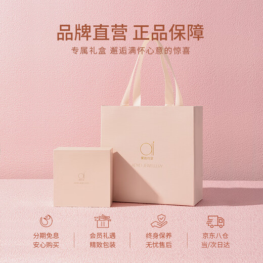 Promise of love, endless love 18k gold necklace for women 2025 new color gold Mobius birthday gift for girlfriend