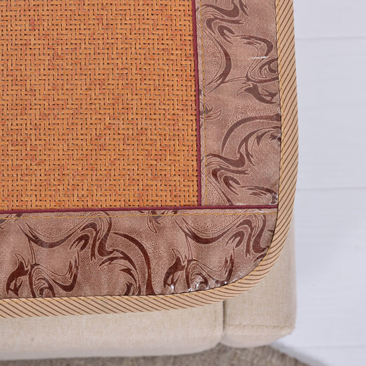 Saison: South Summer Cool Mat Rattan Matte falten Strohmatte 007 rote Rebe doppelseitige Matte 1,8 Meter 2 Meter (einschließlich zwei Kissenbezüge)