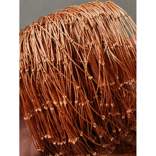 Fishing net, hand-thrown net, old-fashioned pure handmade strong horse line, line fishing net, traditional hand-thrown net, spin net, lead drop catch, 2-finger thickened tire line, line 4 meters high, 8 Jin Jin is equal to 0.5 kg, lead drop type