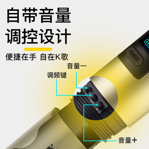 Resonant Wireless Microphone Handheld Microphone Outdoor Performance Singing Audio Amplifier Universal Anti-Howling U-section Hosting Conference Training Speech Trolley Speaker One-to-One Wireless Microphone Rose Red