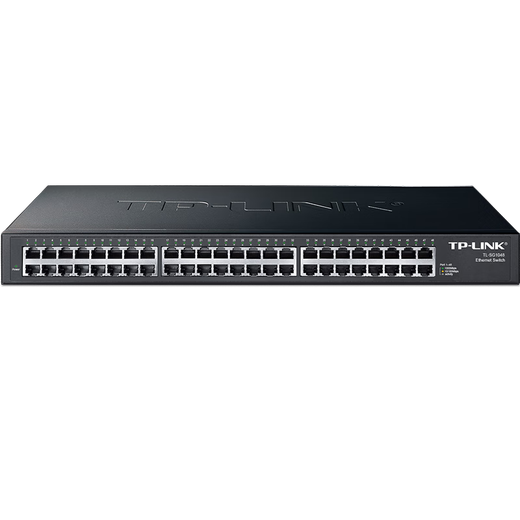 GJXBPTL-SG1048 普联48口全千兆交换机1000M机架式可上机柜32 48个 48口全千兆/网管型TL-SG2048