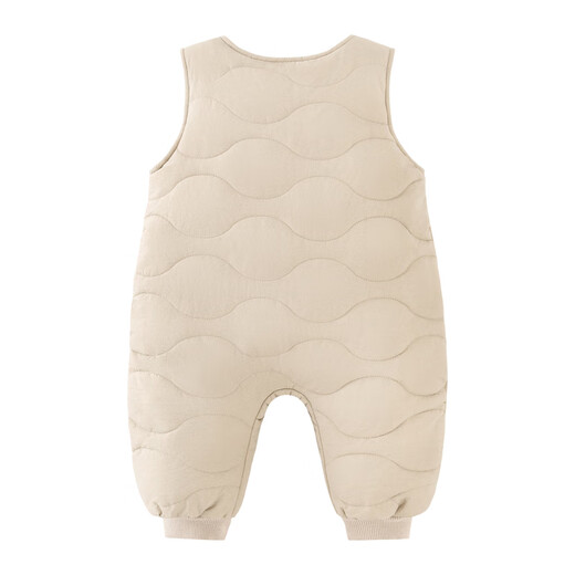 Mini Bala boys and girls winter pants warm belly protection trousers three-proof overalls