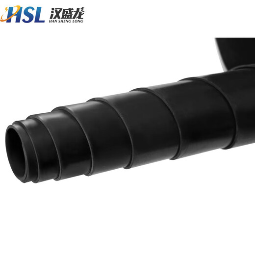 Hanshenglong power distribution room insulating rubber pad 10kv black 5mm thick 1 meter * 1 meter high voltage insulating rubber plate high voltage insulating pad rubber Jingcang Jingpei