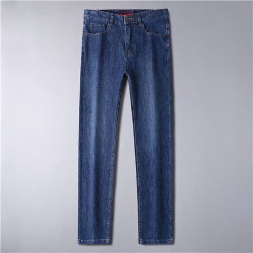 
BOSS high-end 2025 spring and summer thin jeans men's business casual pants middle-aged and young straight pants European 3519 29