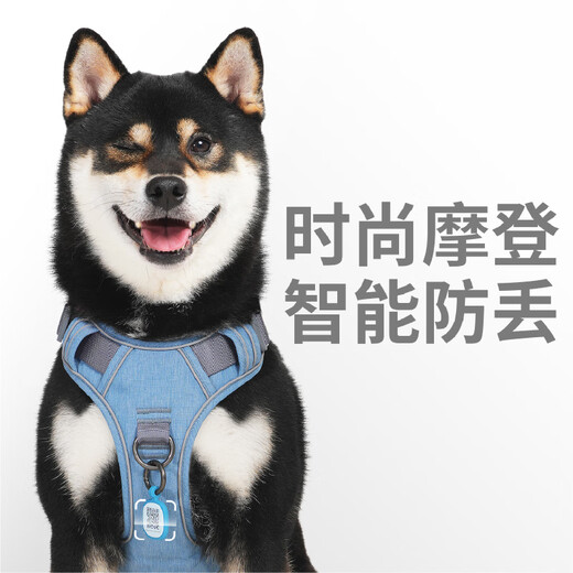 PAWAII dog harness pet explosion-proof traction rope vest type large, medium and small dog pet-Wheatfield Yellow-M size