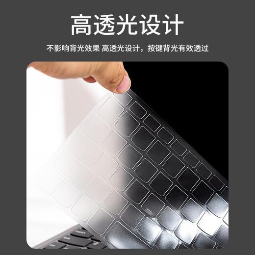 Nifan Huawei MateBook Pold Extraordinary Master ordinateur portable Pack Ipad M3air / M4Pro Plus Lenovo Yoga Pad Pro Yuanqi AI Case de protection informatique Transparent masque de clavier anti-poussière iPad A3271 / A3268