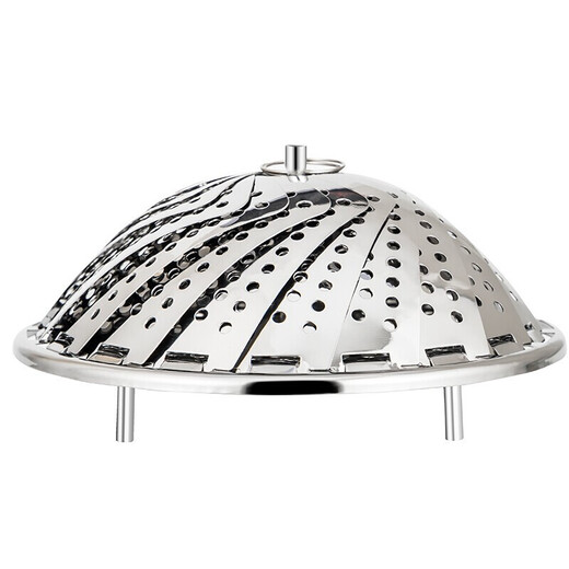 OAK stainless steel steamer multifunctional water-proof steaming rack steaming grid steaming tray retractable folding steamer rack grate steaming rack C123