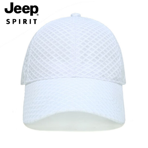 Jeep (JEEP) hat for men and women summer mesh breathable baseball hat for men casual thin sun hat versatile baseball cap A0759