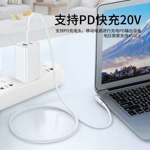 苏发 type-c转magsafe原装苹果笔记本电脑充电器充电线磁吸pd快充L头老款电源线 A1244/A1369/A1269