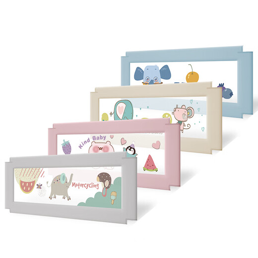 Tubeile (bed guardrail accessories) bed guardrail replacement cloth cover baby bed anti-fall bed guardrail replacement Liuliuxiang | single-sided installation (single cloth cover) 2.0 meters (select applicable guardrail matching)