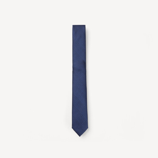 HLA Heilan House tie men's low-key arrow-shaped pattern tie Korean style fashionable and elegant men's tie HZLAD1Q018A navy blue pattern (18) 145CM6.5CMcz