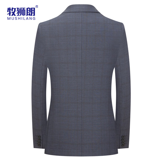 Mushilang sheep wool suit men's business casual professional formal suit groom's suit wedding suit for men