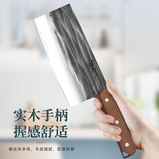 Credit knifeman kitchen knife kitchen knife set hand-forged six-piece knife set household ancient forged kitchen utensil set knife combination