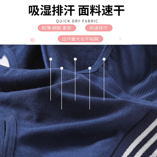 Yu Zhaolin (Yuzhaolin) Girls Unterwäsche Schülern Mädchen der Entwicklungshochschule Junior High School Schocksicherer 16-jähriger Fixed Cup Sport Bra 9215 Navy 1 Stück XL 85 (100-115jin [Jin entspricht 0,5 kg]))