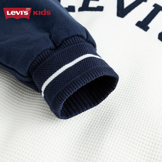 LEVI S Levi's children's boys' jacket autumn baseball uniform jacket Egret 160/76