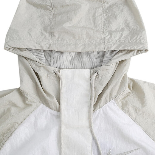 Nike (Nike) Nuevo deportes con capucha con capucha con capucha tejida de viento entrenamiento de entrenamiento transpirable Semi-Zipper CU3886-072 m