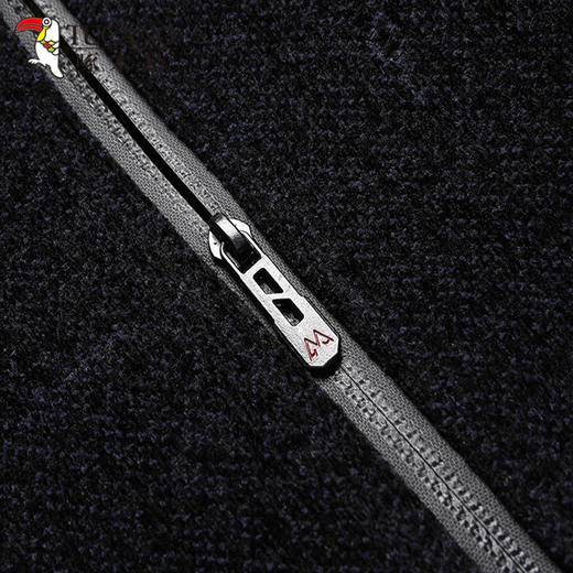 Woodpecker cotton coat men's winter imitation chenille plus velvet thickened jacket middle-aged and elderly dad wear high-end woolen coat clothes 20503/806 dark gray L (175)