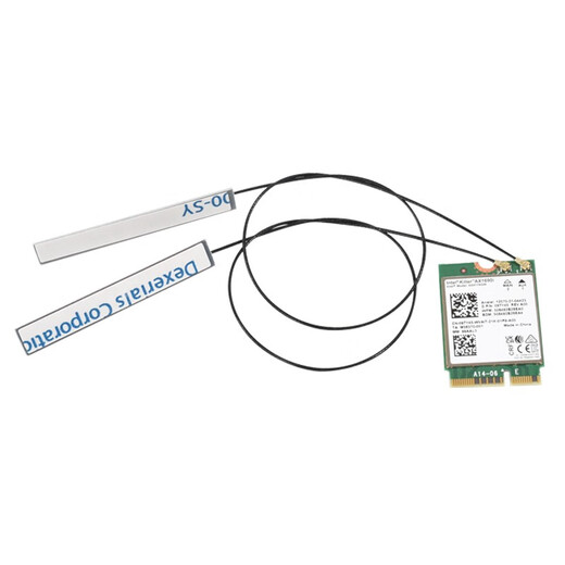 gxlinkstarWiFi6 AX210/AX211/1675x/1690i千兆三频5400M蓝牙5.3笔记本台式机无线网卡内置M.2接口WiFi接收器 Killer1690i芯片+内置天线*2条【套餐】