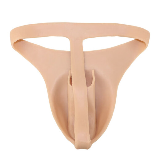 
Zhishen Qian inserted men's underwear and hid the female underwear and hid the female underwear and hid the female underwear and hid the female supplies sexy silicone drag lace AV22T elastic band thong hair transplant