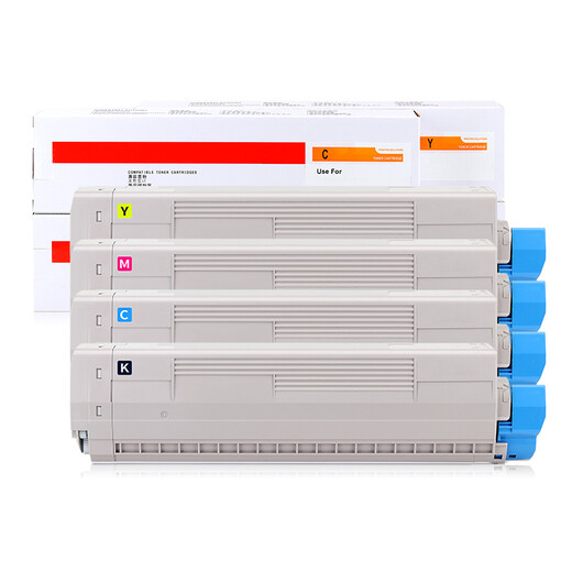 Juwei convient à la cartouche de toner OKI C831DN C831 C841 Toner Cartridge C811dn C831dn Toner Cartridge Rack 10000 Pages Rose Rose Rose