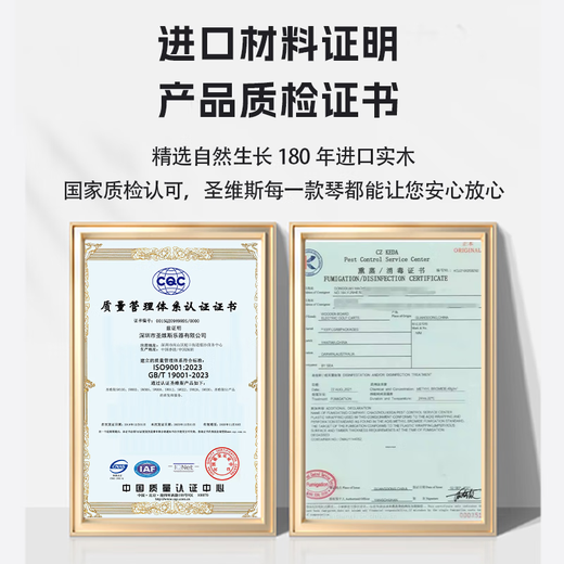 圣维斯sw003纯手工实木小提琴初学者儿童10级成人演奏入门专业级比赛 1/2 身高130-140