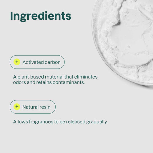 ATTITUDE activated carbon air purifying deodorant green apple basil fragrance long lasting 6 weeks