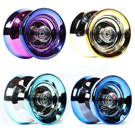 Juguetes para niños de yoyo especial yoyo sleep live swing automático swing yoyo joys boys compran dos más uno [rojo caliente + rico oro + bosque verde]