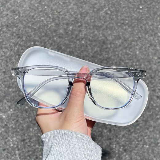 Transparente Brille Box INS tragbare Anti-Druck-Mädchen Literary Boy Kreative Persönlichkeit Sonnenbrille Aufbewahrungsbox eins