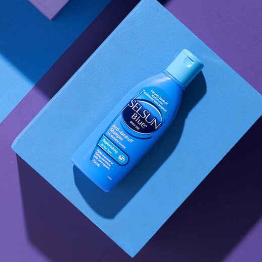 
SELSUN Blue Bottle 1% Selenium Disulfide Anti-dandruff Repair Shampoo Men and Women's Nutrition and Chic Shampoo 200ml*3