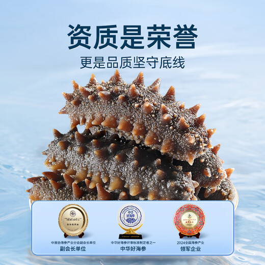 Fukouju Dalian ready-to-eat sea cucumber 2Jin Jin equal to 0.5kg 28-32 pieces OCC nourishing cost-effective sea cucumber gift box