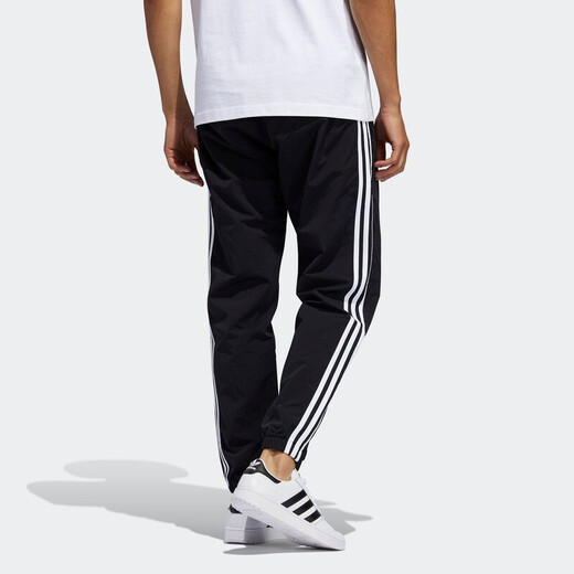 阿迪达斯（adidas） 三叶草男子新款运动裤跑步透气梭织长裤 FM1536 M