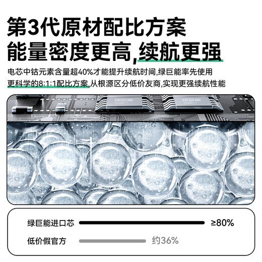 绿巨能（llano）适用苹果笔记本电池MacBook Pro/Air电脑A1405/1502/1466/65/a1398/a1708/a1990/a1989/a1820/1618 A1398/1618