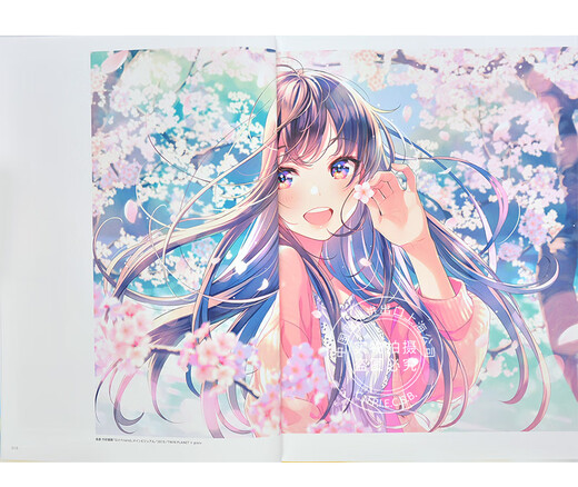 现货 进口日文 森仓圆 精选作品集 绘画过程集 ILLUSTRATION MAKING &