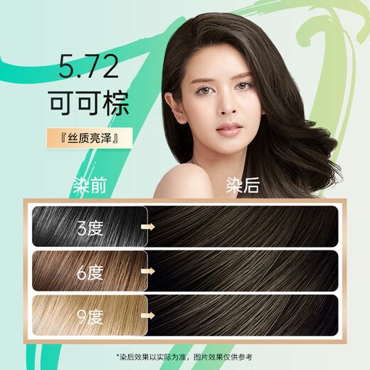Zhanghua (SAVOL) Silk Jingtifei Hair Color Cream Cocoa Brown (Protein Factor Hair Coloring Cream Hair Coloring Cream)