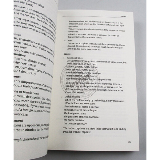 经济学人系列 写作风格指南 英文原版 The Economist Style Guide 第12版