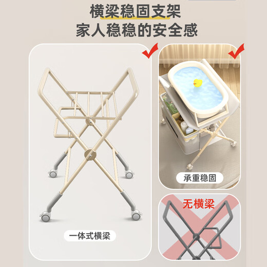Table de couches Xianxiang Table de soins pour bébé Multi-fonctionnable Changement de bébé pliable Table tactile BAIN NOUVELLE-NOURN CHANGEMENT DE LIEU GRAI