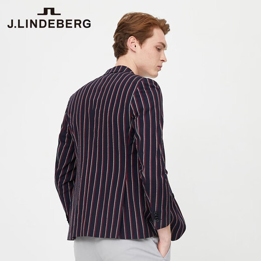 J. Lindeberg Shopping Mall same autumn new wool business casual blazer suit men 520172503 RPT fried tomato M