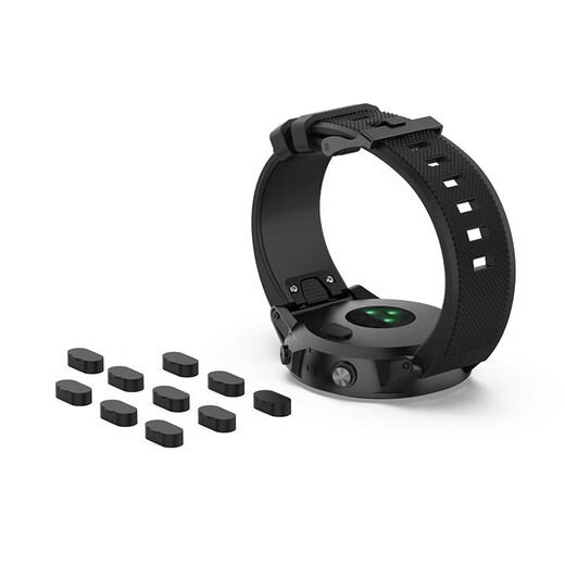 Garmin watch charging port dust plug Garmin Fenix8/7X/6X/5X/Forerunner945/955/965/245M/255M/265 adapter 5 black charging dust plugs