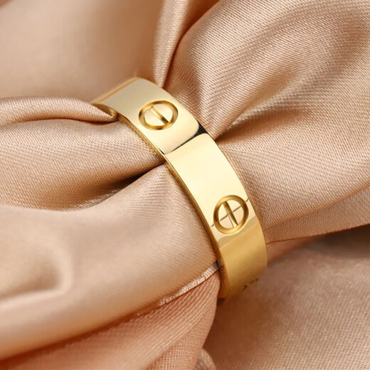 Cartier Cartier Ring Couple Men and Women Same Style 3.6mmLOVE Wedding Ring Wedding Ring Multiple Sizes Optional Chinese Valentine's Day Gift B4085000 18K Gold 50