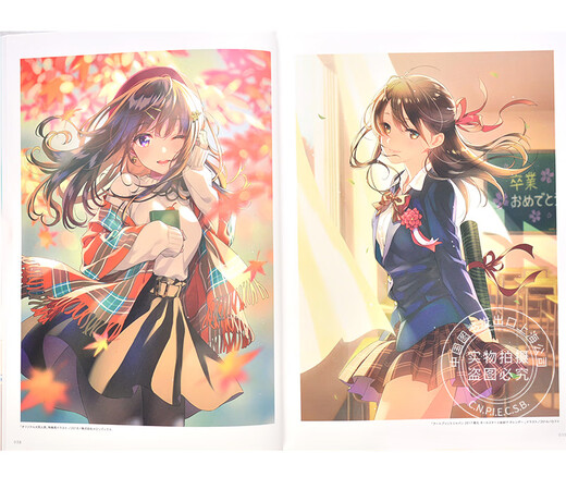 现货 进口日文 森仓圆 精选作品集 绘画过程集 ILLUSTRATION MAKING &