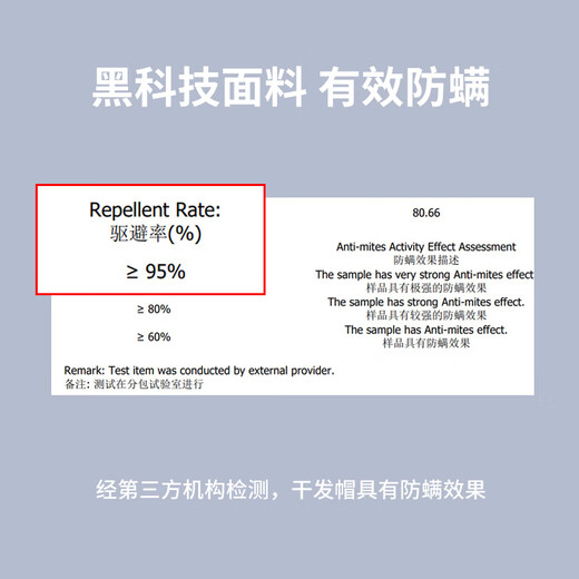 MINISO Kuromi3D three-dimensional antibacterial hair drying cap portable hair wiping head quick-drying towel 60X23cm