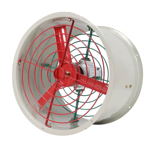 Fan 220v/380v explosion-proof explosion-proof axial flow fan industrial fire protection chemical fan ventilation exhaust 220V CBF300 louver type